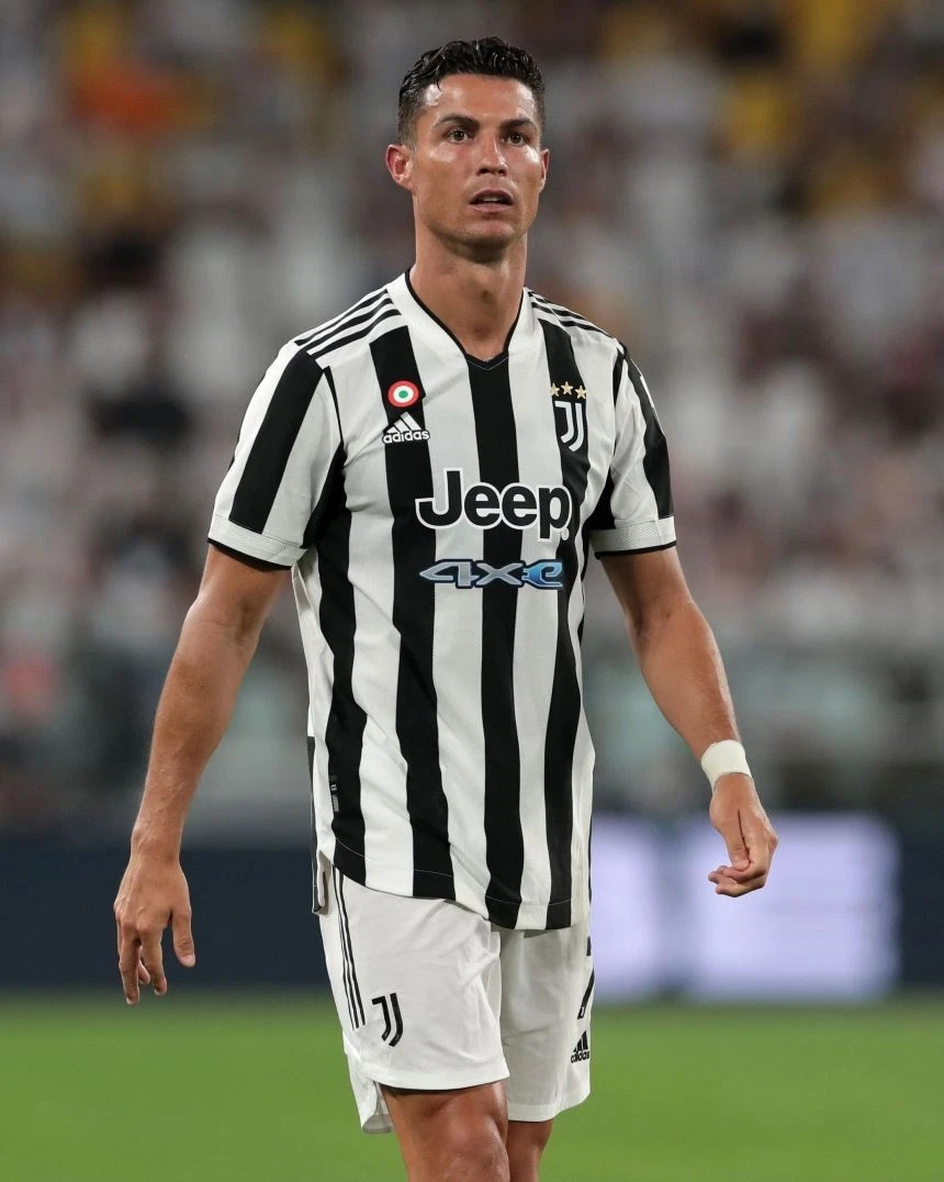 Cristiano Ronaldo Juventus White International Club Soccer Fan