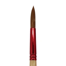 CL-30 Classroom Colors Red Round Artist Brush