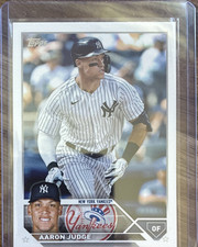 Topps 2023 Series 1 Aaron Judge #62 Base Set New York Yankees Baseball Card