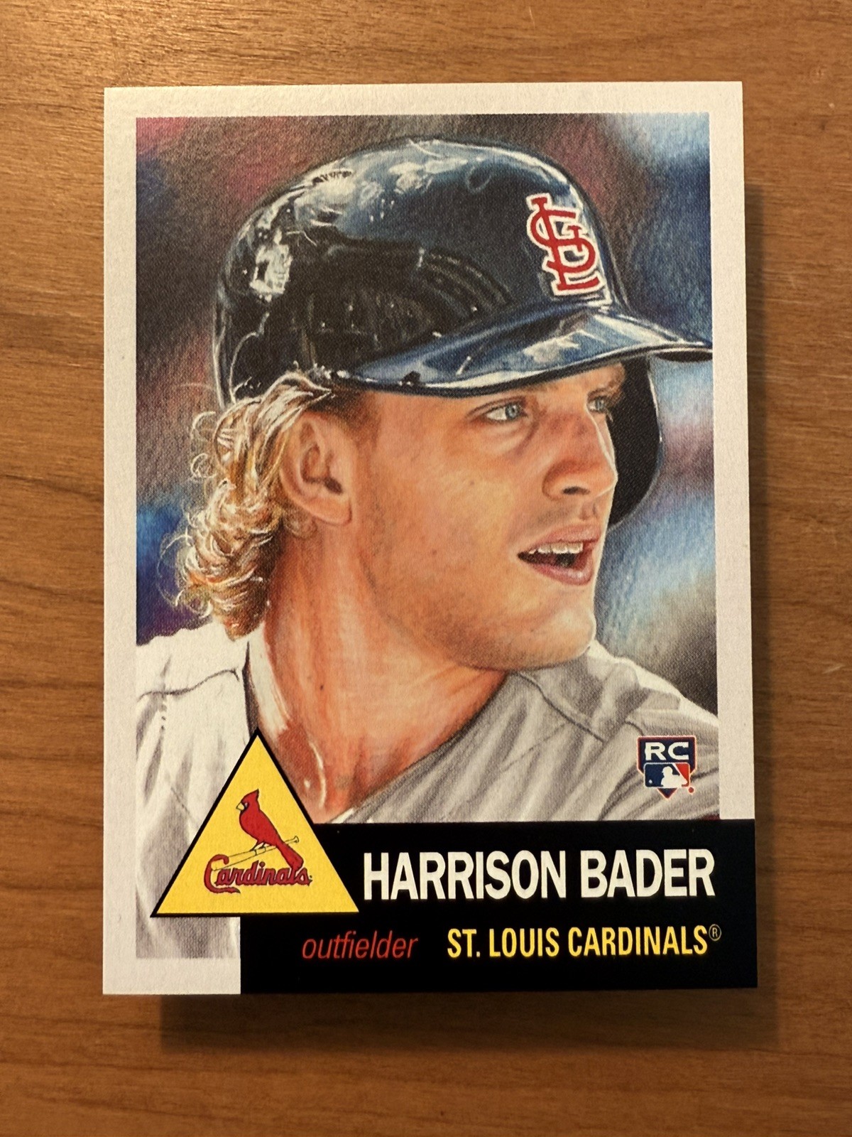 2018 Topps Living Set #120 Harrison Bader RC Card