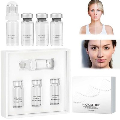 Smooth Skin Facial Serum Natural Plant Extracts Moisturizing Essence Face Kit