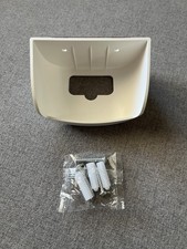 Wall Mount for Amazon Eero 6 Plus, Adhesive or Screw Mount, White, Neat Simple