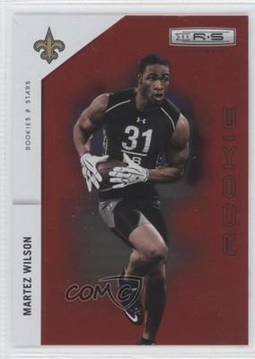 2011 Panini Rookies & Stars Longevity Rookie Ruby /150 Martez Wilson #212 RC 0b2