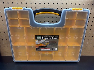 Sealed STOREHOUSE 20-Bin Medium Portable Parts Storage Case Heavy Duty Organizer