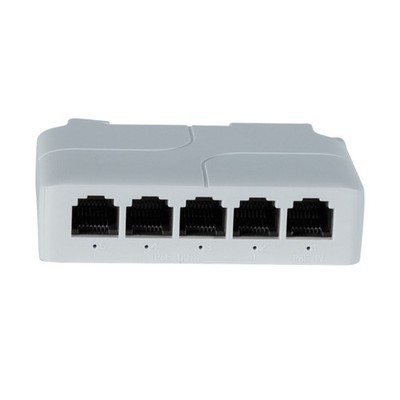 Multi Port Poe Extender 90W Input 100Mbps Speed For Security Cameras Enduring