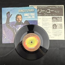 Ringo Starr Only You 7" Single Japan Import Beatles Classic Rock record NM M-