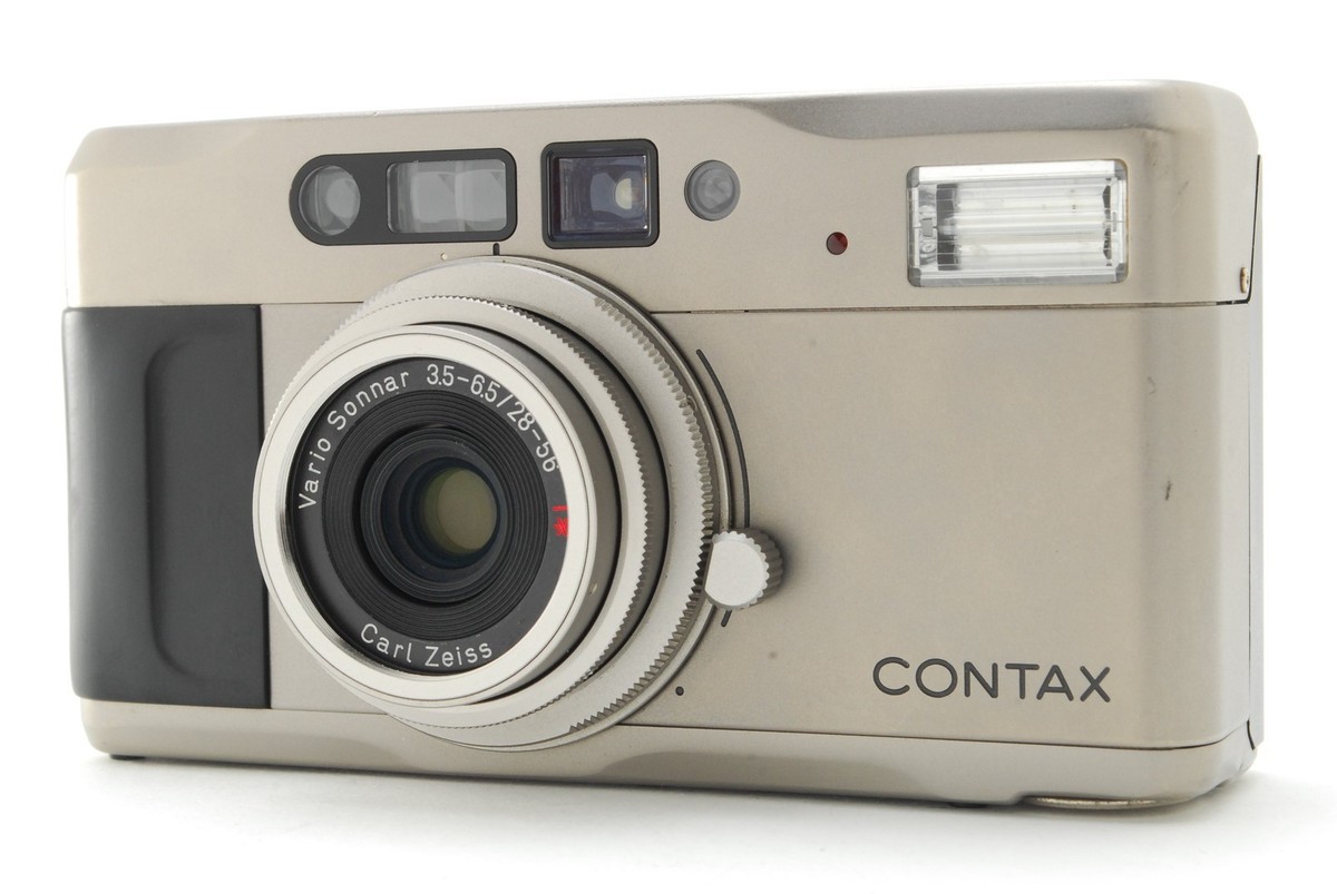コンタックス CONTAX Tvs Near Mint Contax TVS 35mm Point & Shoot Film Camera From JAPAN