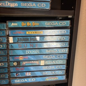 Sega CD Massive Lot of 90 Games!