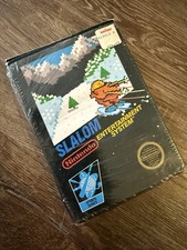 Slalom NES Nintendo Entertainment System CIB Complete In Box Tested Working