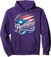 Puerto Rico Flag Heritage Month Cool Lover Present Unisex Hooded Sweatshirt