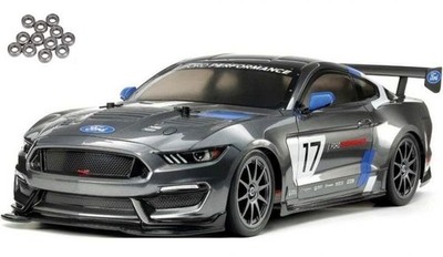 Tamiya Ford Mustang GT4 4WD Onroad TT-02 1/10 Bausatz + Kugellager #300058664KU