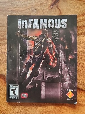 inFamous (Sony PlayStation 3, 2009) Manual 
