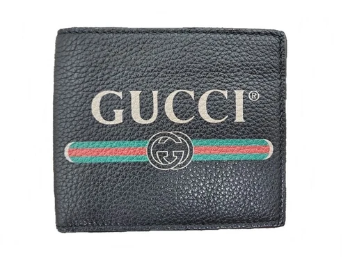 Portefeuille Gucci Supreme Logo Bi Pliable 12345 45246287