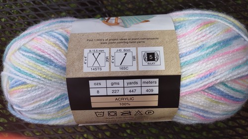 TRCM-105 Big Twists Garne c 8 Unzen sperrig 5 Pastelltöne - Bild 5 von 6