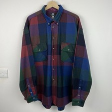 Swandri Shirt Mens 3XL Multicolour Check Wool Bush New Zealand Outdoors Pattern