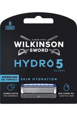 WILKINSON SWORD Rasierklingen, Hydro 5, Skin Hydration, 8 Stück