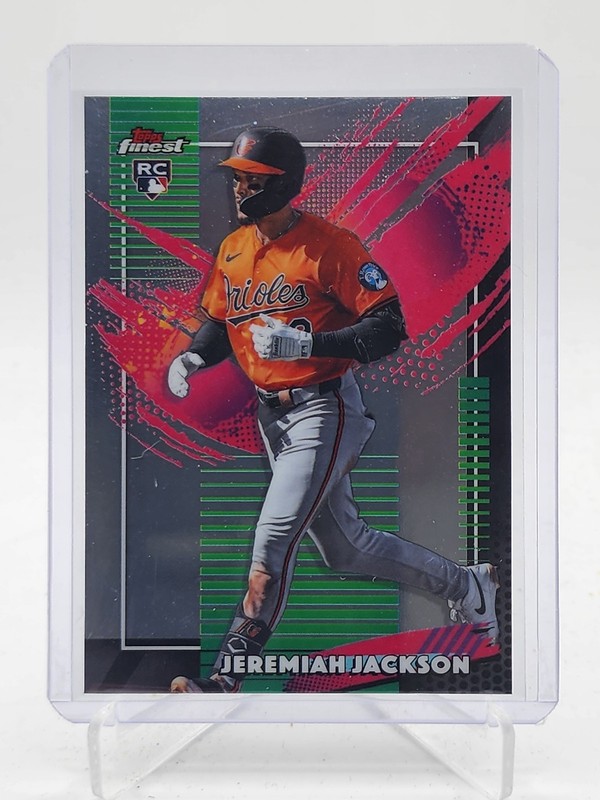 JEREMIAH JACKSON 2026 TOPPS FINEST RARE ROOKIE BASE #223 BASEBALL ORIOLES Q3967