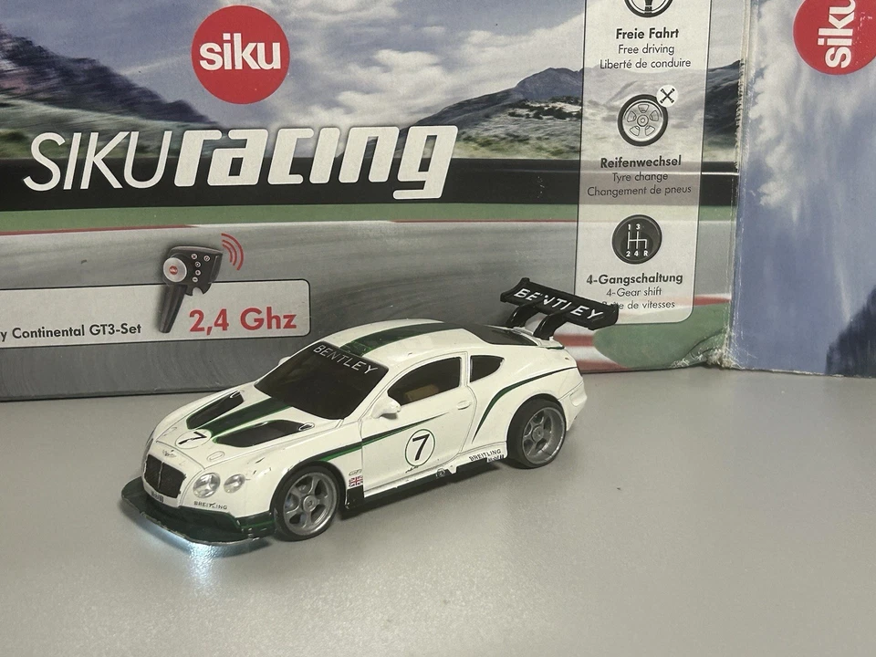 Siku Racing RC 1:43 Bentley Continental GT3-Set 6827 In Ovp - Bild 4 von 4