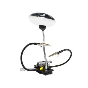 Excel Flexhead Extra Hands With Flexible Light-Up Magnifying Glass - 55669