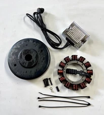 Complete Heavy Duty 32 Amp Charging System for Harley Big Twin 1970-1999