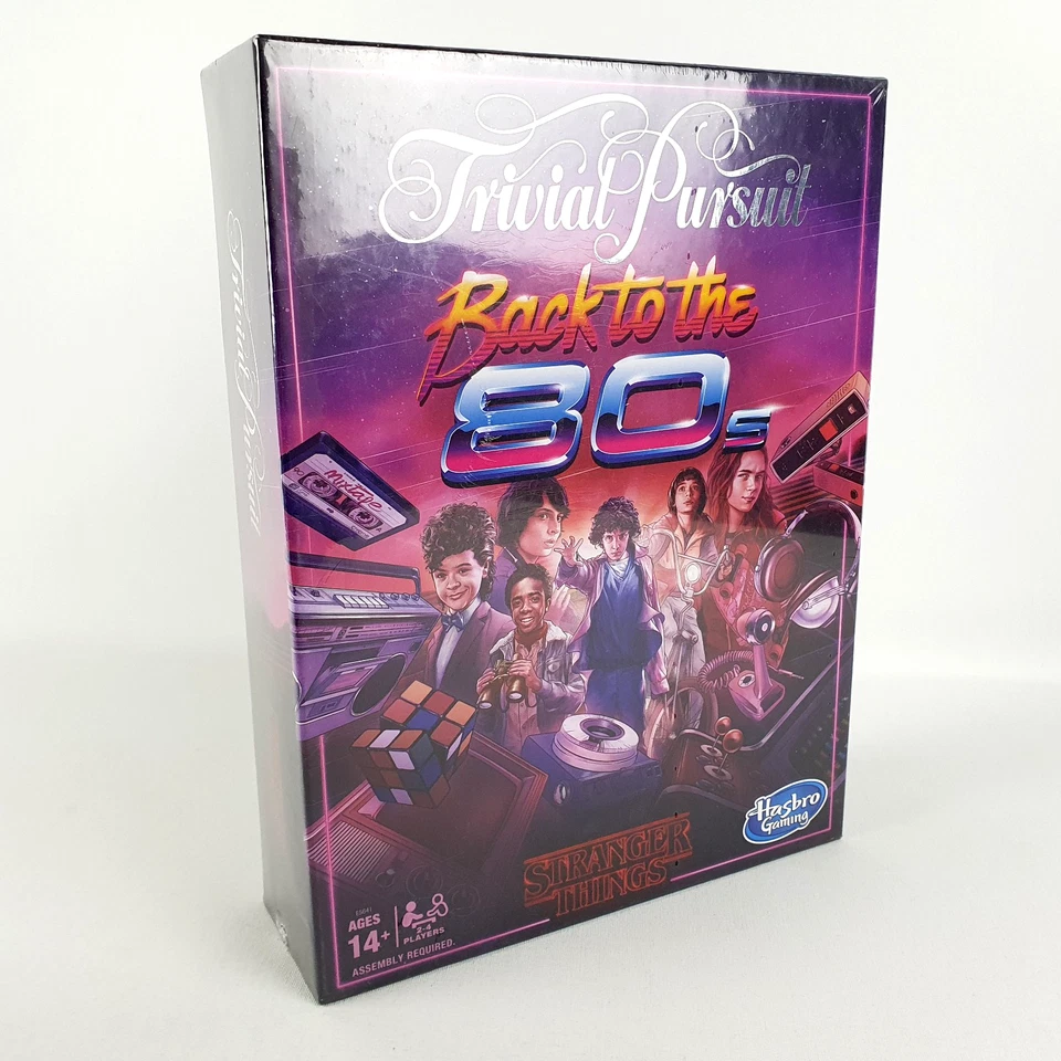 Trivial Pursuit Stranger Things Back to the 80s Edition Netflix Party Board Game - Image 2 of 4