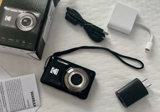 Kodak PIXPRO FZ55  All Accessories, Black 16MP Digital Camera, 5X Zoom