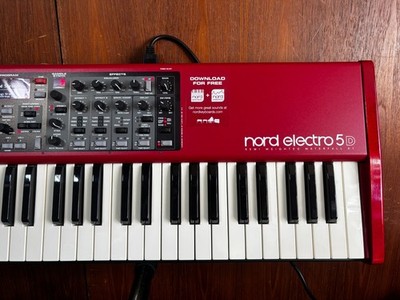 Nord Electro 5D 61-Key Semi-Weighted Waterfall Keyboard w/ bag | eBay