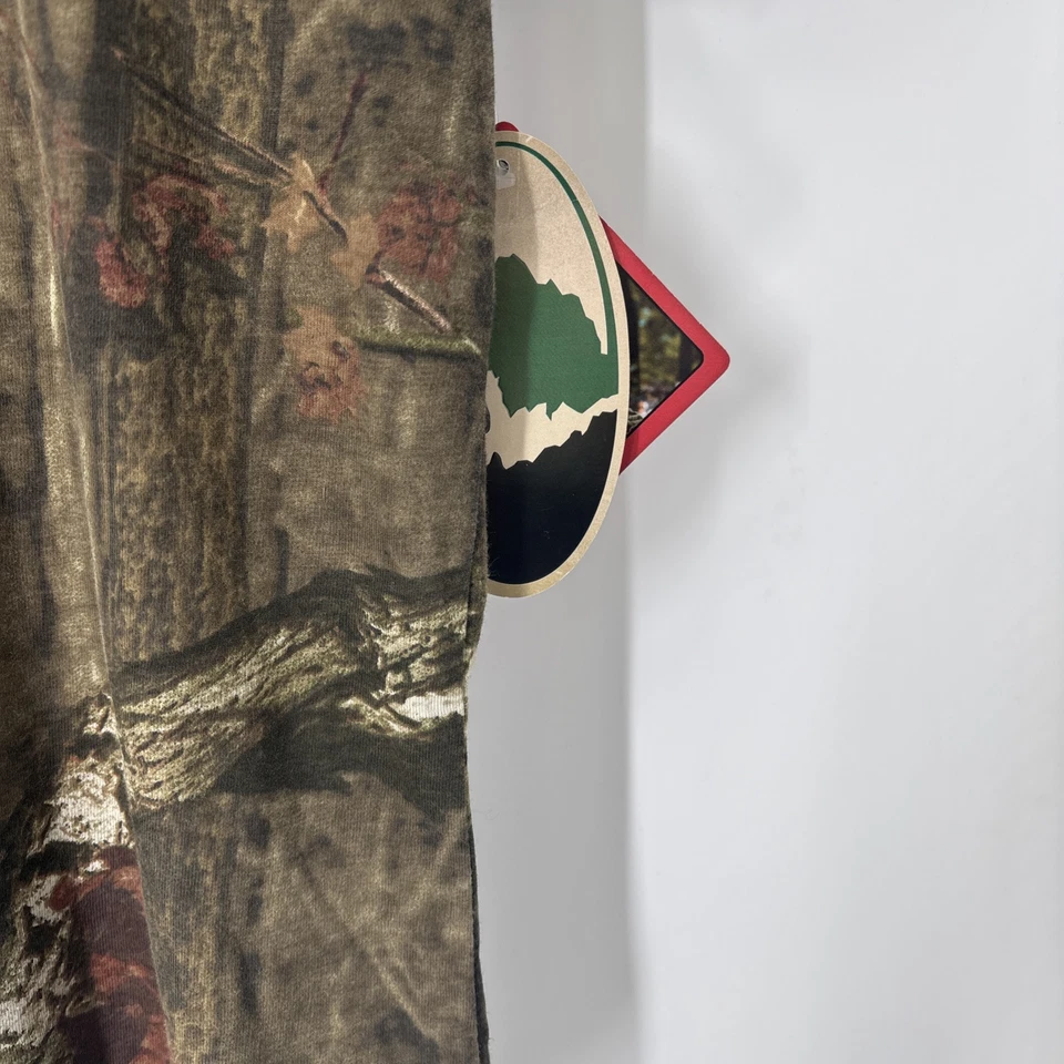 Mossy Oak Womens Breakup Infinity T Shirt Camouflage Pink Logo Hunting Outdoors - Image 4 of 4