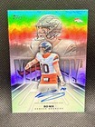 2026 Topps Flagship Bo Nix Victory Ink Auto VI-BN On Card Broncos