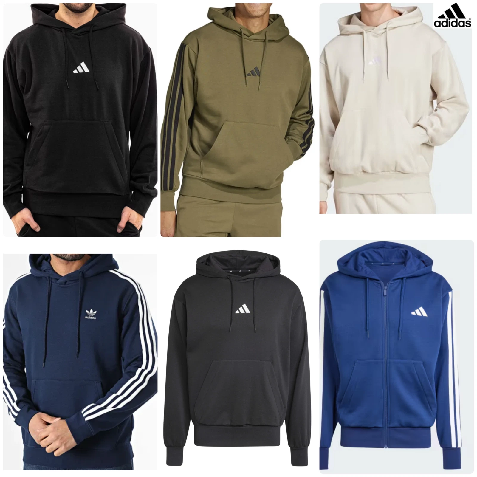 Adidas Originals Men's Trefoil hoodie Retro hood hoody Pullover
