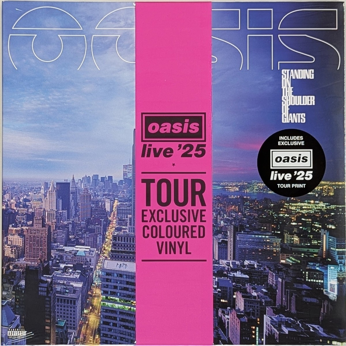 OASIS Standing on The Shoulder of Giants Tour Edition SEALED