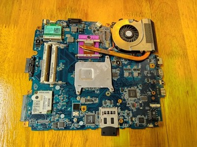 SONY MBX-205 M850 6Layer Rev 1.1 Mainboard/ VGN Series/Heatsink fan&wifi