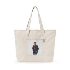 Zippered Canvas Tote