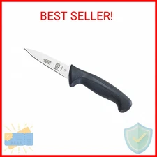 Mercer Culinary M22003 Millennia Black Handle, 3.5-Inch, Paring Knife