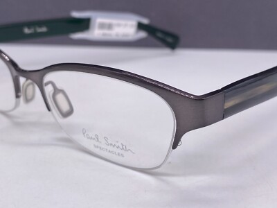 Paul Smith Brille Damen Grau Eckig Burnett Japan halbrand NP:271 