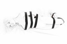 7-Piece Full Body Bondage Belt Set   Adjustable BDSM Restraints Slave Adult Toy
