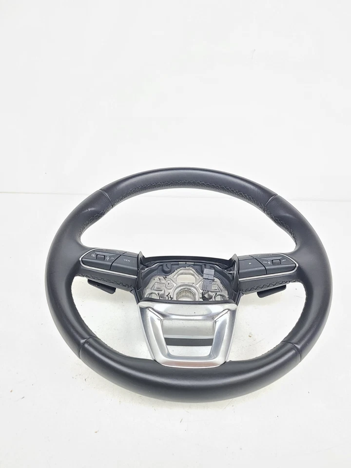 2022-2024 AUDI A3 QUATTRO STEERING WHEEL MULTI FUNCTION LEATHER 8Y0419091F OEM - Image 2 of 4