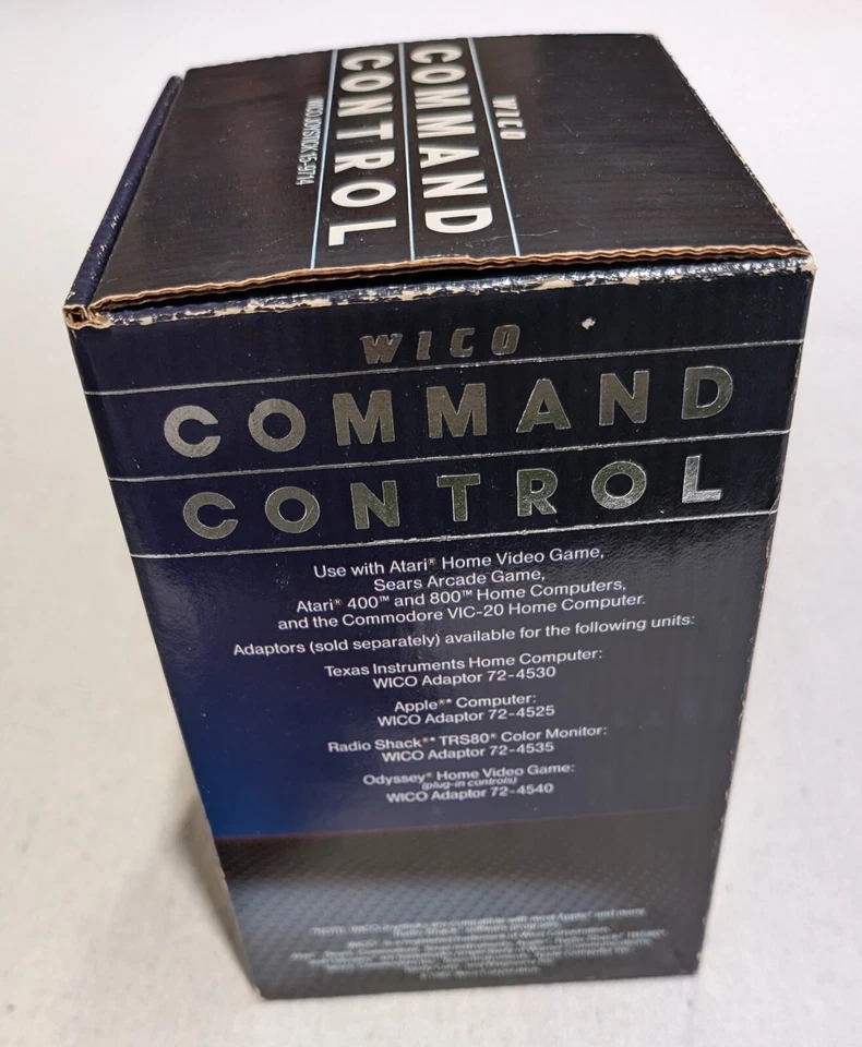 WICO Command Control Joystick Vintage 1980s NOS NIB NEW - Image 3 of 3