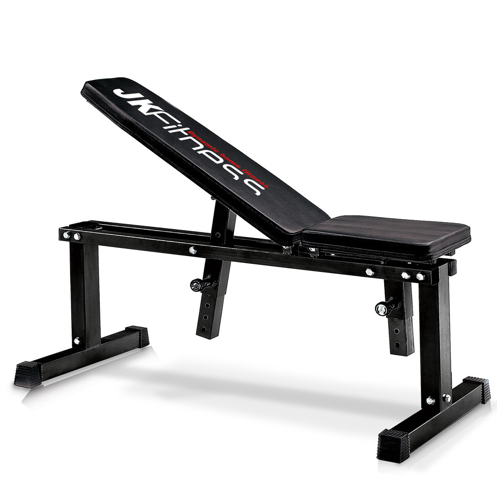 JK Fitness Banco de gimnasio ajustable 6030 Negro