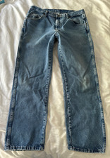 WRANGLER DENIM BLUE JEANS 35X30 PANTS