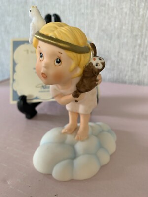 ALMOST ANGELS I WILL LIFT UP MY EYES BY FRANKLIN MINT PERFECT CONDITION BOXED