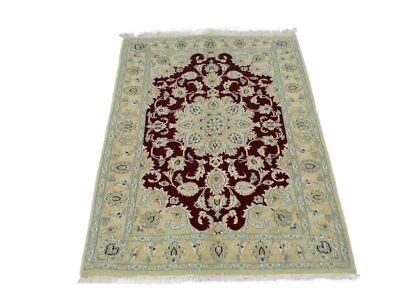 Vintage Oriental Paisley Turkish 2'10'' x 4' 3'' Handmade Wool High End Area Rug