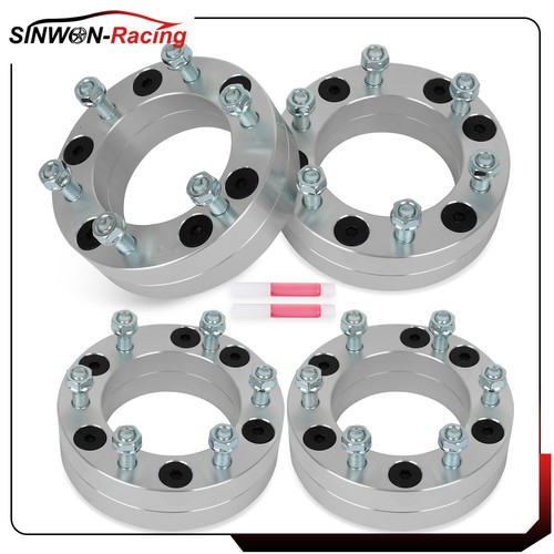 4) 2 5x4.5 to 6x5.5 Wheel Adapters 5x114.3 Hub to 6x139.7 Wheel For
