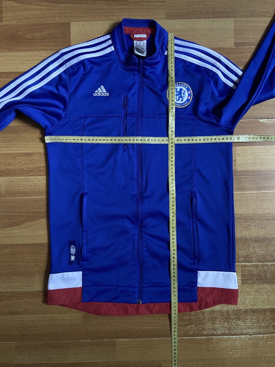 CHELSEA 2015 2016 HOME PRE MATCH FOOTBALL SOCCER JACKET CHELSEA 2015 2016 HOME PRE MATCH FOOTBALL SOCCER JACKET
