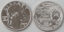 USA American Women Quarter Edith Kanaka'ole 2023 D unz.