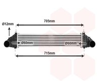 LadeluftküHler LuftgeküHlt Aluminium FüR Volvo V50 MW V70 III BW 544