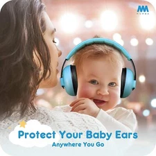 Mumba Baby Ear Protection Noise Cancelling Headphones Babies Toddlers Earmuffs