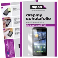 1X Dipos Schutzfolie FüR Acer Liquid E700 Klare Display Crystalclear Unsichtbar