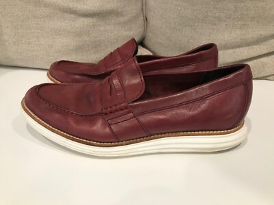 Cole Haan LunarGrand Slip-On Loafer Mens Size 11 Cole Haan Original Lunar Grand Sueded Gray Loafer Slip On  main image 3