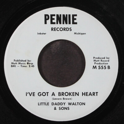 LITTLE DADDY WALTON & SONS: spend my money / i've got a LITTLE DADDY WALTON & SONS: spend my money / i've got a